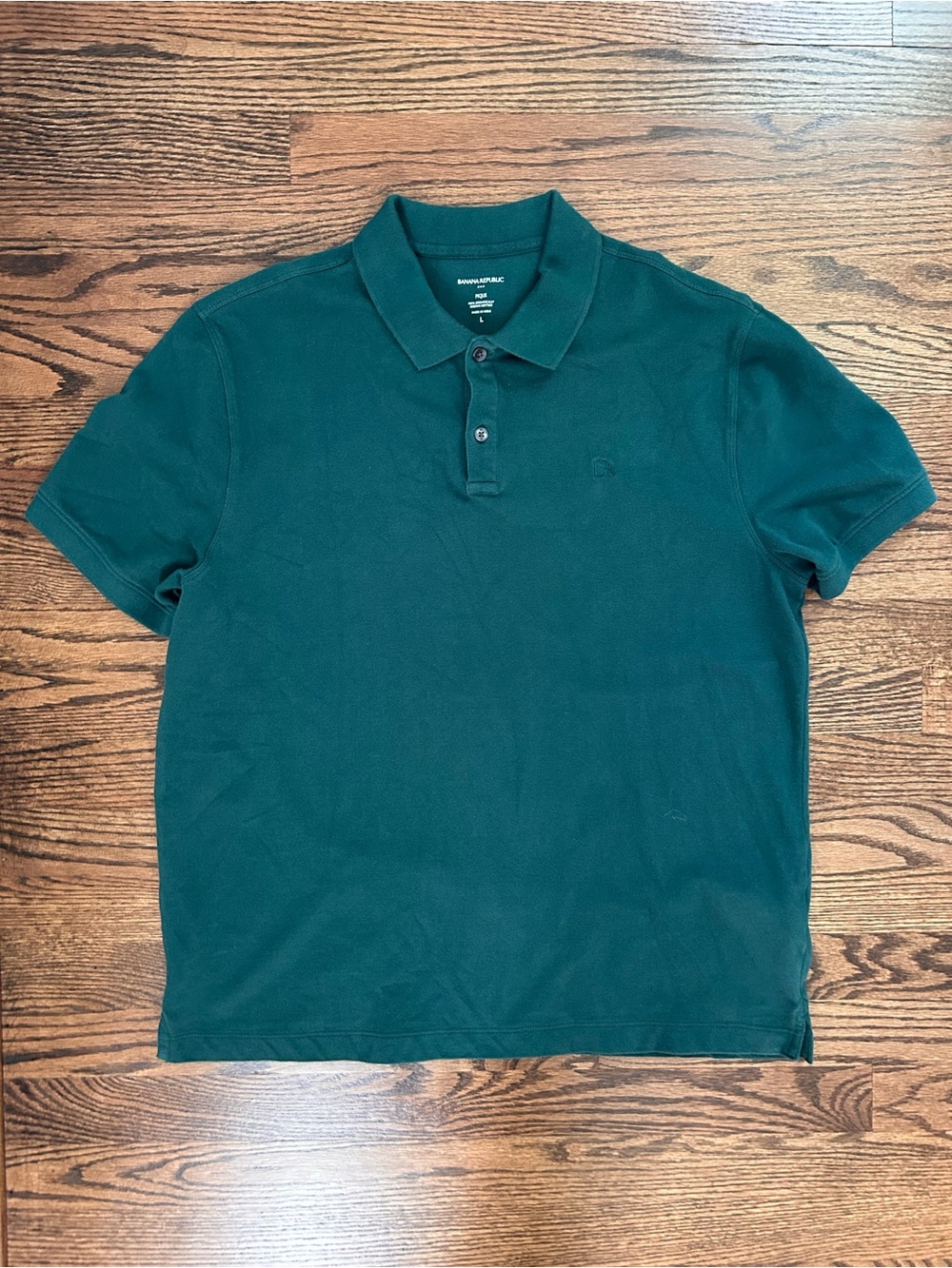 Banana Republic Men’s Standard-Fit Pique Polo